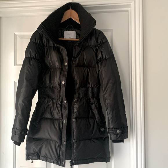 ONLY True Collection Petra Long Down Jacket - Picture 1 of 16